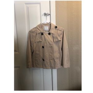 Forever 21 Crop Trench Coat